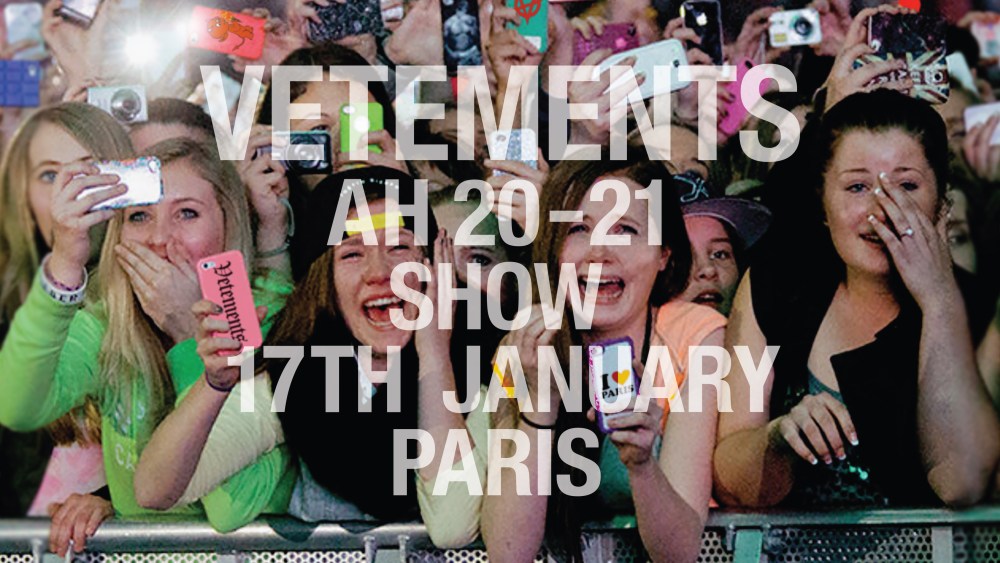 Post-Demna, Vetements to Stick With Men's Schedule