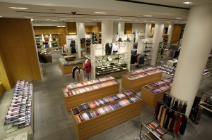 Barney's Men's main floor, 2013.