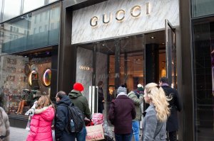 Shoppers on Black Friday in New York City.