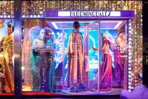 The Bloomingdale’s 2019 holiday window unveiling.