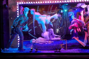 The Bloomingdale’s 2019 holiday window unveiling.