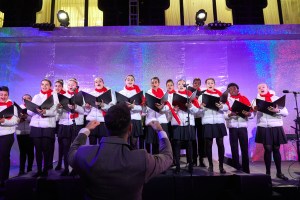 The Bloomingdale’s 2019 holiday window unveiling.
