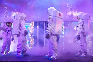 The Bloomingdale’s 2019 holiday window unveiling.