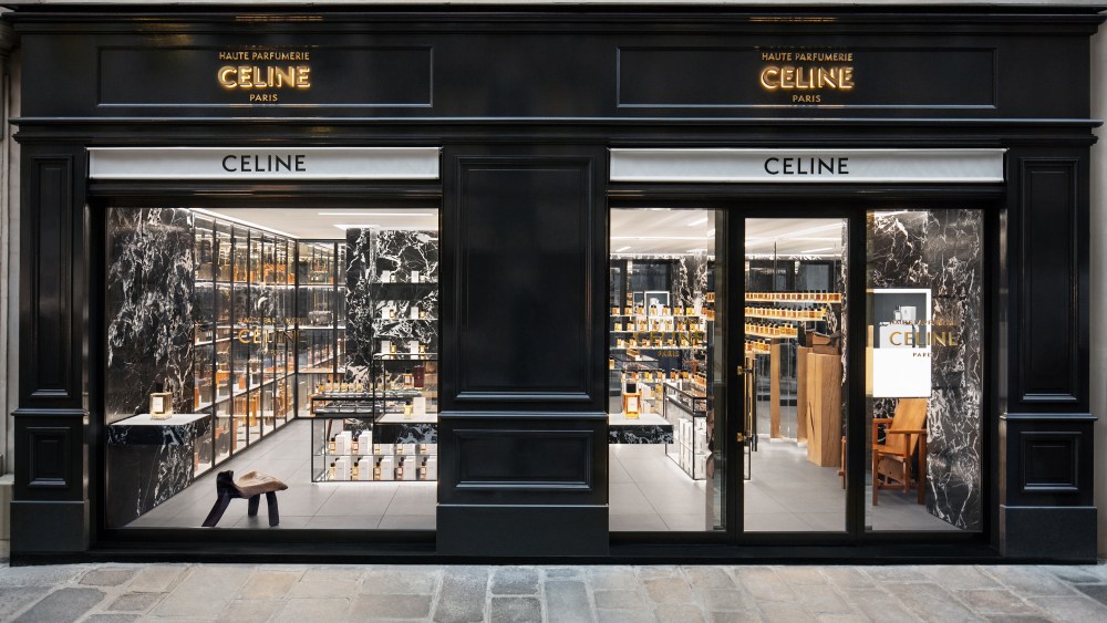 The Celine perfume store in Paris.