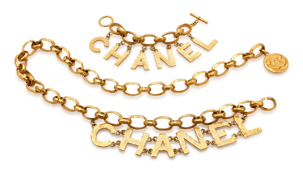Chanel chain belt and bracelet to be auctioned online by Sotheby's