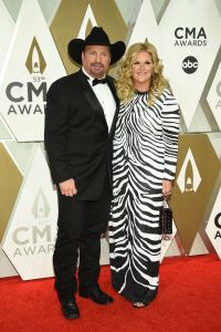 Garth Brooks, Trisha Yearwood. Garth Brooks, left, and Trisha Yearwood arrive at the 53rd annual CMA Awards at Bridgestone Arena, in Nashville, Tenn
53rd Annual CMA Awards - Arrivals, Nashville, USA - 13 Nov 2019