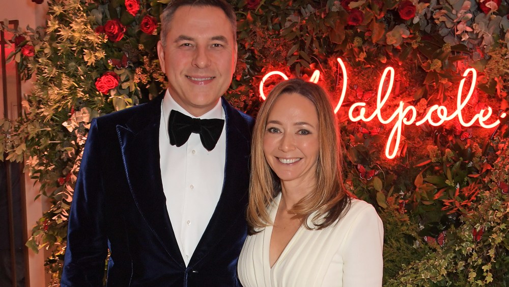 LONDON, ENGLAND - NOVEMBER 18: David Walliams and Whitney Bromberg Hawkings attend the Walpole British Luxury Awards 2019 at The Dorchester on November 18, 2019 in London, England. Pic Credit: Dave Benett