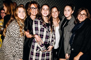 (L-R) Jade Jackey, Rose Marie Bravo, Faith Jackey, Suzanne Jackey, Lily Jackey and Diane Jackey