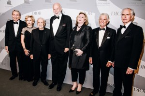Dennis Goodman, Wendy Fisher, Frank Gehry, Richard Armstrong, Caroline Cronson, Peter Lawson-Johnston, and Juan Ignacio Vidarte