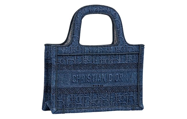 Dior's Mini Book Tote that is a Japan online pre-launch exclusive.