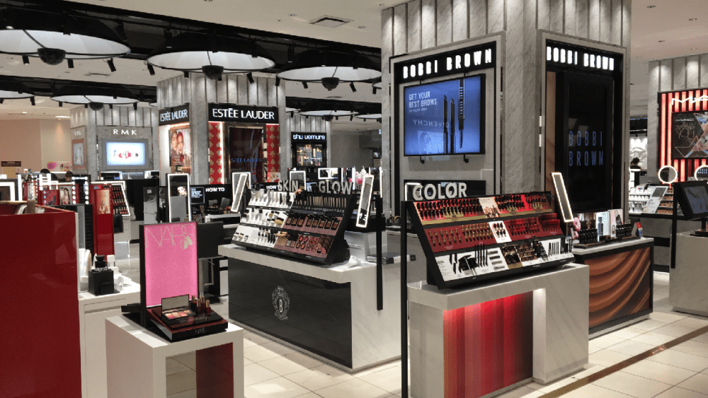 Isetan's newly renovated beauty floor