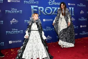 Gracie Elliot Teefey and Selena Gomez'Frozen II' film premiere, Arrivals, Dolby Theatre, Los Angeles, USA - 07 Nov 2019