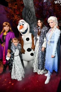 Gracie Elliot Teefey and Selena Gomez
'Frozen II' film premiere, Arrivals, Dolby Theatre, Los Angeles, USA - 07 Nov 2019
