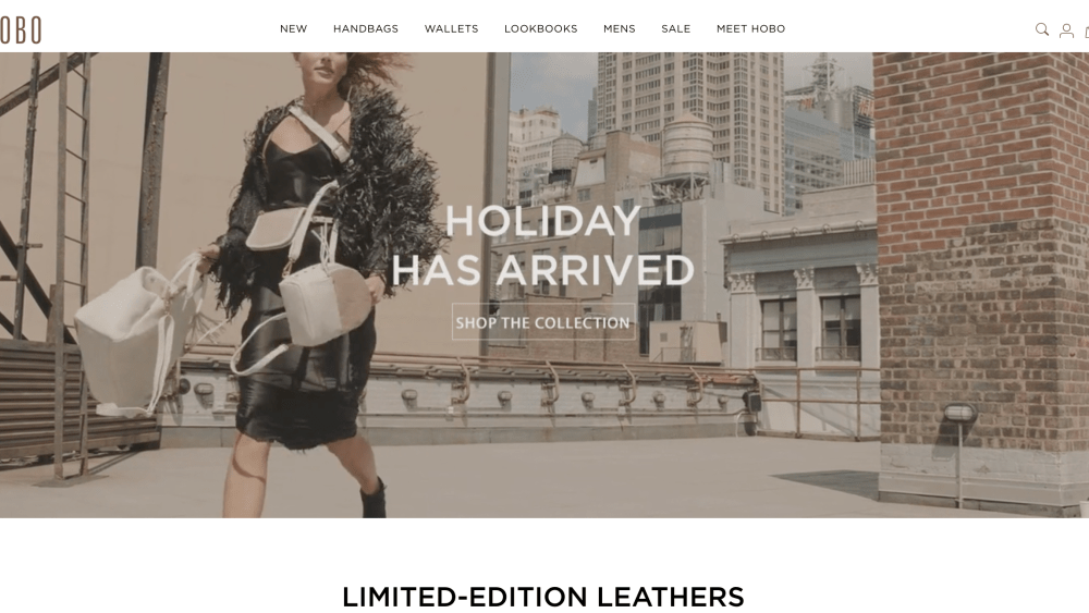 The Hobo Bags web site.