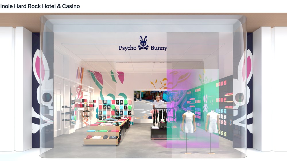 The Psycho Bunny retail store in Hollywood, Fla.