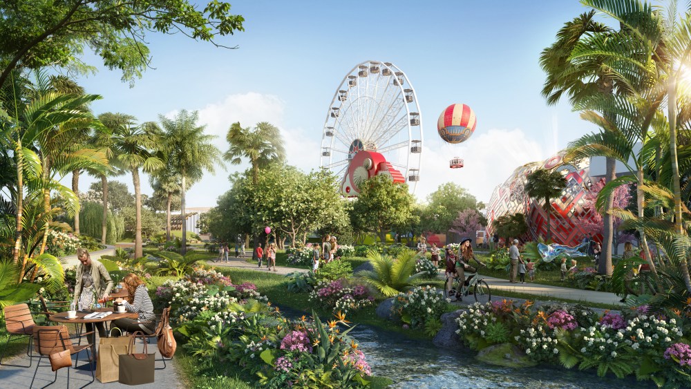 A rendering of the Intu Costa del Sol project.