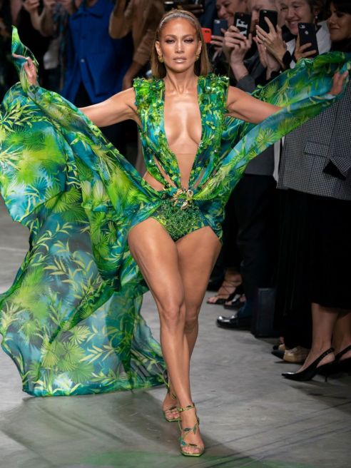 Versace sued Fashion Nova for copyright infringement, citing numerous lookalike products including Jennifer Lopez's infamous green dress.