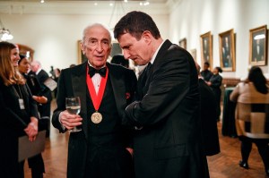 Gay Talese and David Remnick