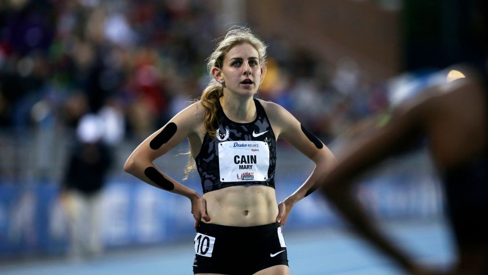 Mary Cain walks off the track after competing in the women's special 1500-meter run at the Drake Relays athletics meet, in Des Moines, Iowa. Nike will investigate allegations of abuse by runner Mary Cain while she was a member of Alberto Salazar's training group. Cain joined the disbanded Nike Oregon Project run by Salazar in 2013, soon after competing in the 1,500-meter final at track and field's world championships when she was 17Nike Cain Athletics, Des Moines, USA - 29 Apr 2016