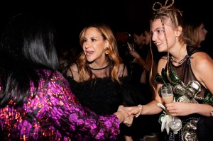 Anna Sui and Alyson Cafiero