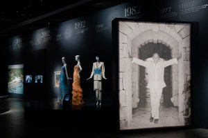 Looks from “Being Oscar de la Renta,” a new exhibition at Centro Leon in Santiago de los Caballeros, Dominican Republic.