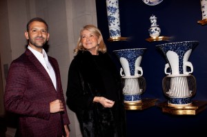 Paul Arnhold and Martha Stewart