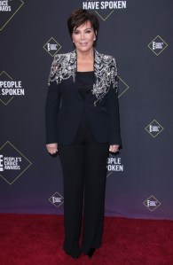 Kris Jenner
45th Annual People's Choice Awards, Arrivals, Barker Hanger, Los Angeles, USA - 10 Nov 2019
Wearing Alexander McQueen