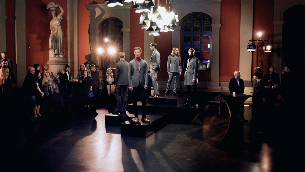 First of many: The launch of Manheimer men's wear in Berlin.