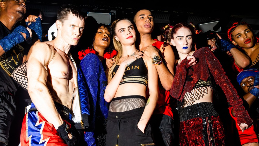 Cara Delevingne, Olivier Rousteing