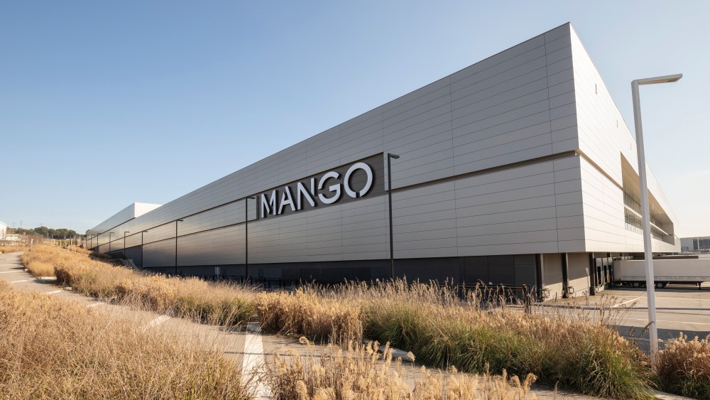 The Mango logistics plant in Lliçà D’Amunt, Spain.