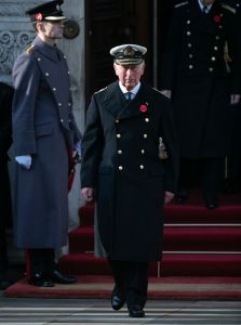 Prince Charles
Remembrance Day Service, The Cenotaph, Whitehall, London, UK - 10 Nov 2019