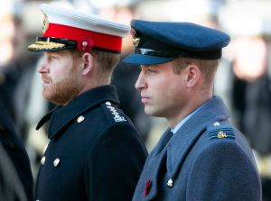 Prince Harry and Prince William
Remembrance Day Service, The Cenotaph, Whitehall, London, UK - 10 Nov 2019