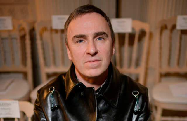 Raf Simons in the front rowValentino show, Front Row, Spring Summer 2019, Haute Couture Fashion Week, Paris, France - 23 Jan 2019