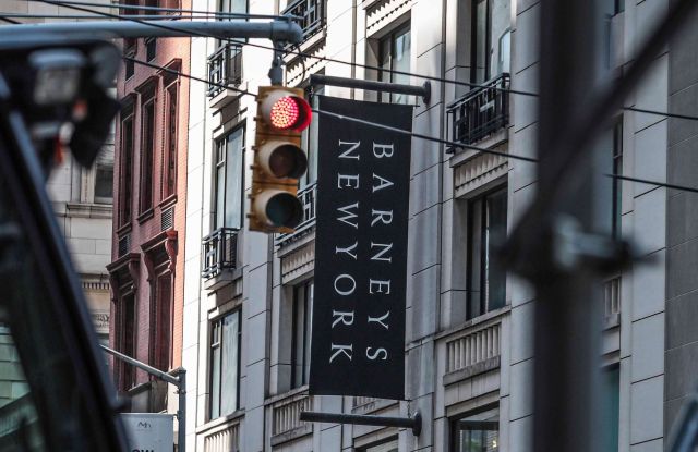 This photo shows the Barneys department store in New York. The luxury retailer could be joining a growing list of retailers that have filed for bankruptcy. Barneys New York is filing for Chapter 11 bankruptcy protection, the latest retailer to buckle as shoppers move online. The iconic clothier founded almost a century ago will keep the doors open at its 10-story Madison Avenue store, but it has secured $75 million in financing to pay employees and vendors as it seeks a buyerBarneys Bankruptcy, New York, USA - 16 Jul 2019