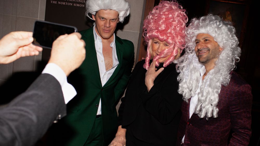 Wes Gordon, Martha Stewart and Paul ArnholdHenry Arnholds Meissen Palace: Celebrating a Collector, The Frick Collection, New York, USA - 06 Nov 2019