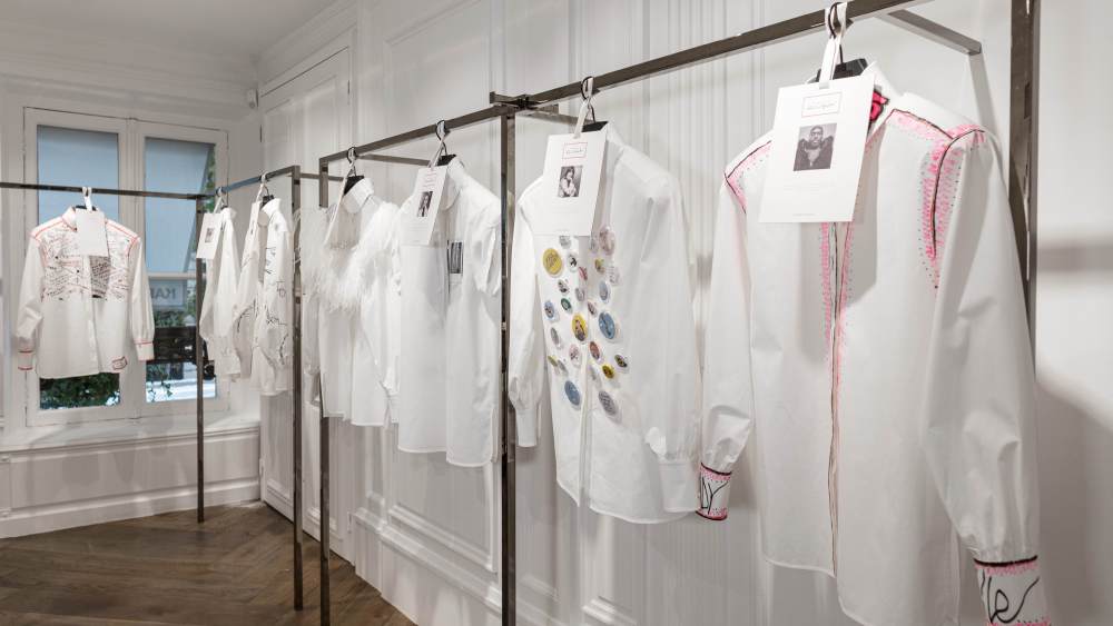 Karl Lagerfeld white shirts