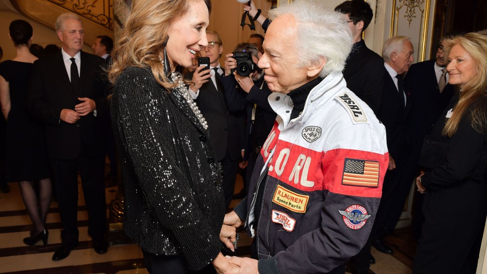 Marisa Berenson and Ralph Lauren