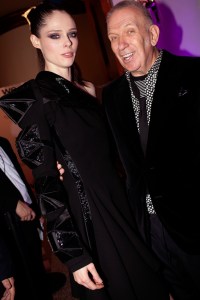 Coco Rocha and Jean Paul Gaultier