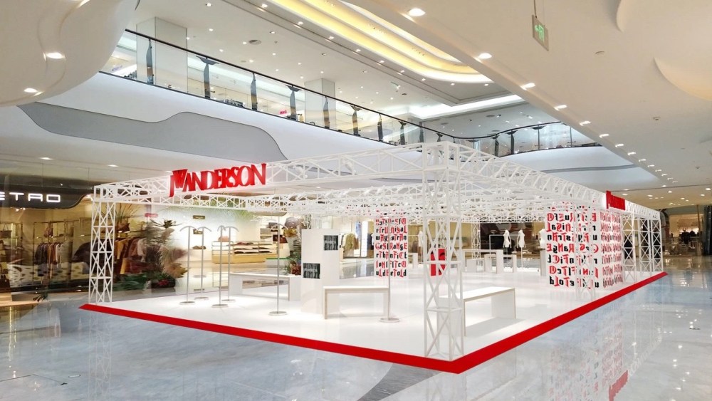 JW Anderson pop up in Beijing's SKP
