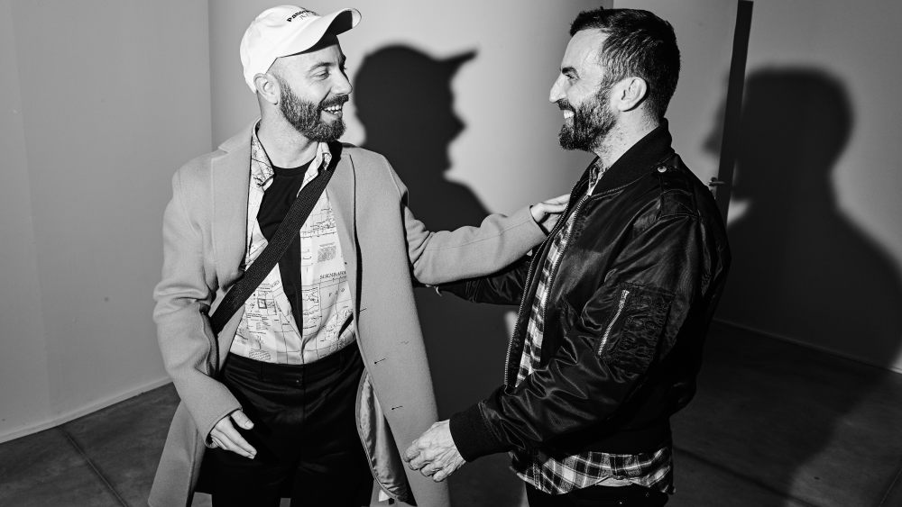 Woodkid and Nicolas Ghesquière