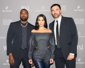 Kanye West, Kim Kardashian West, Riccardo Tisci