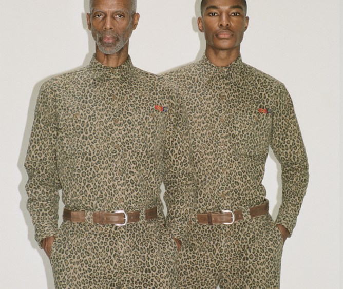 A picture from The Attico's "Call Me Back" eco-friendly capsule collection.