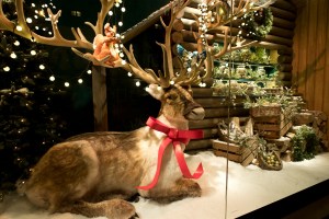 The window display at BHV Paris.