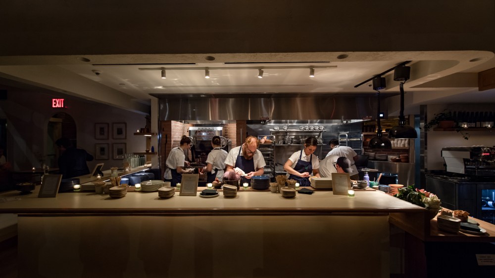 Inside 232 Bleecker restaurant