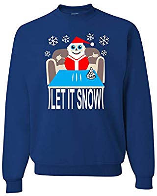 Amazon cocaine Santa sweatshirt