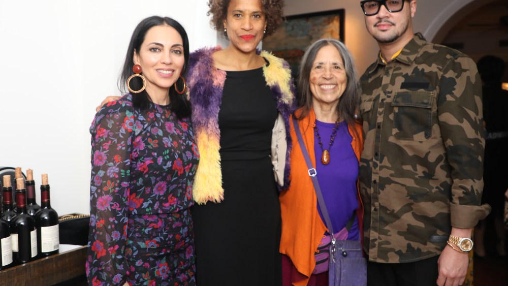 Teresita Fernández, Isolde Brielmaier, Cecilia Vicuña and Angel Otero.