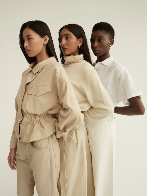 Ecru and elevated military trend for Spring/Summer 2021. At Denim Première Vision, Meidea owner Lucia Rosin outlined seven new denim fits developed by the design consultancy for Spring/Summer 2021.