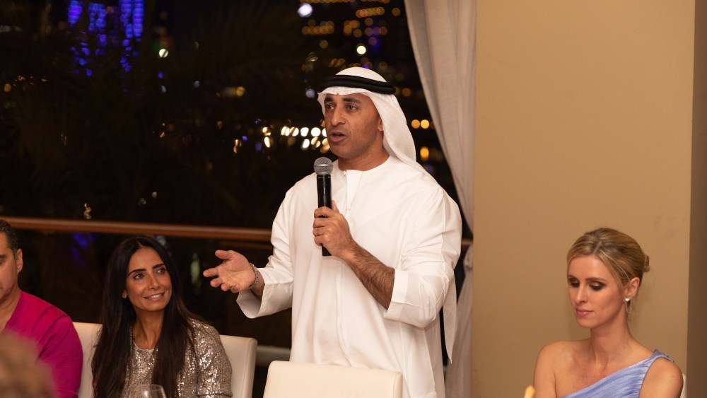 Ambassador Yousef Al Otaiba and his wife Abeer host Abu Dhabi dinner