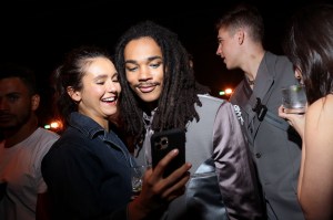 Nina Dobrev and Luka Sabbat