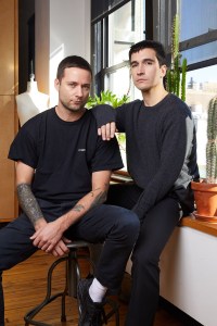 Lazaro Hernandez and Jack McCollough of Proenza Schouler.